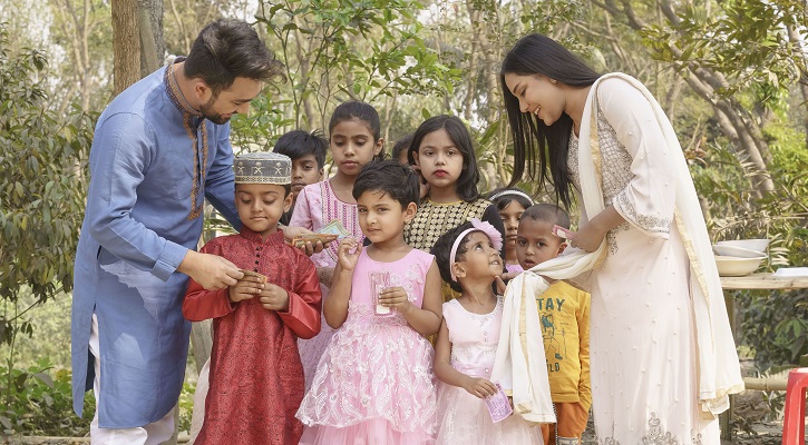 ‘ঈদ সেলামি’র গল্পে জোভান-মাহি